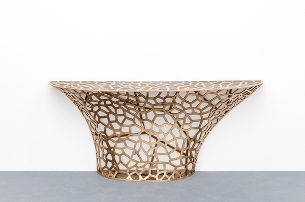 David Wiseman, Lattice Console Table, 2018