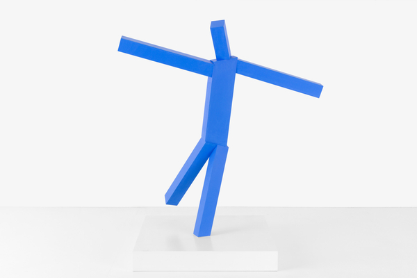 Joel Shapiro, Untitled (Blue), 2011