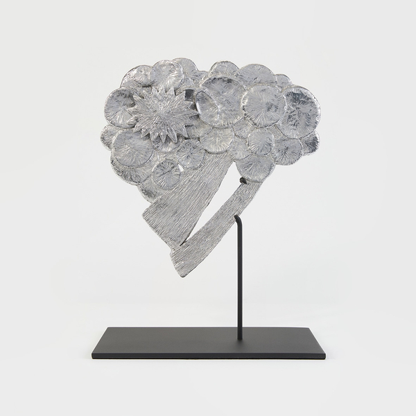 Kiki Smith Cloudburst2017 Edition 7 of 13 + 2 APs Aluminium 15 x 11 ¼ x 7 ⅛ in. (38.1 x 28.6 x 18.1 cm)