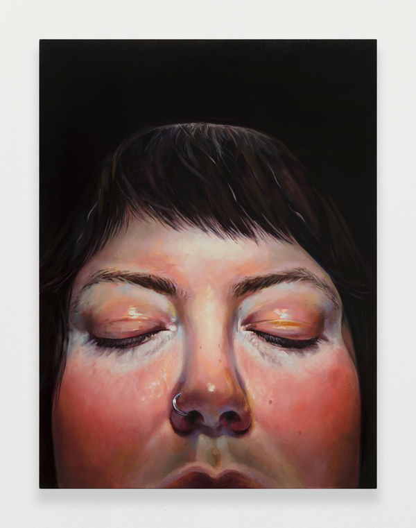 Lydia Pettit Waited for Warmth2021 Oil on canvas 29 1/2 x 39 3/8 in. / 75 x 100 cm