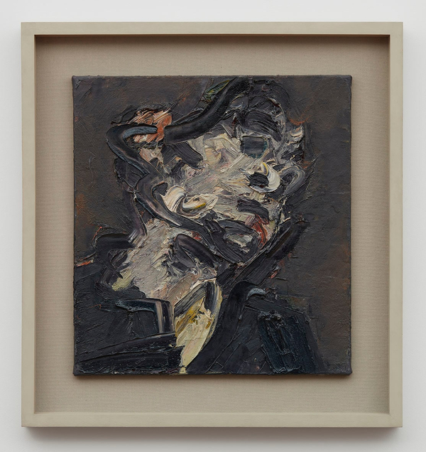 Frank Auerbach Head of JYM1984-5 Oil on canvas 26 x 24 in. (66 x 61 cm)