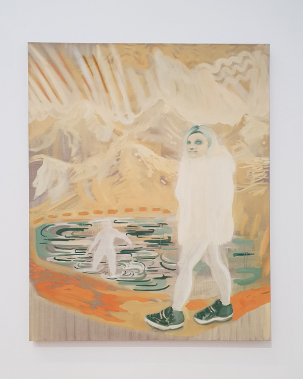 Antonia Showering Introspective Views2017 Oil on canvas 63 x 51 1/8 in. / 160 x 130 cm