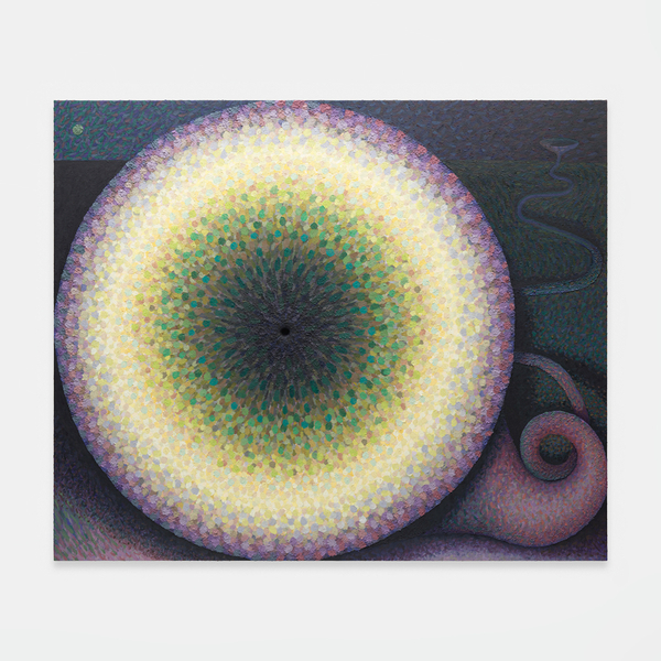 Alicia Adamerovich The Tightening2023-24 Oil on linen over panel 60 x 72 in. (152.4 x 182.9 cm)