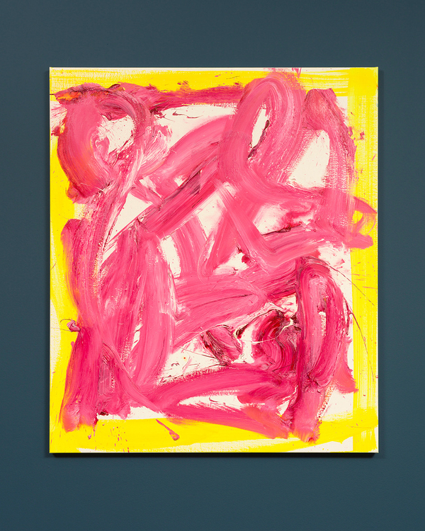 Armen Eloyan Numbered Painting (VI)2021 Oil on canvas 40 ⅛ x 34 ¼ in. (102 x 87 cm)