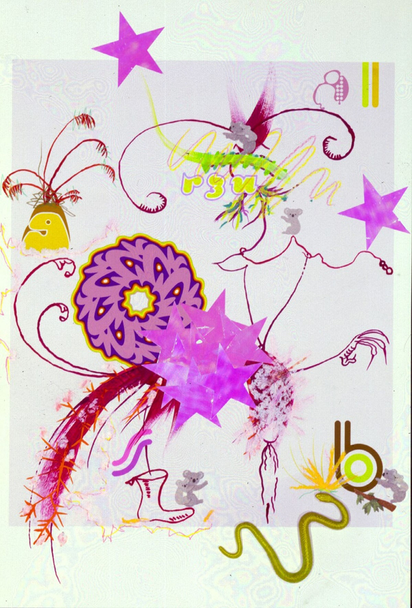 Fiona Rae, Untitled (minty panna), 2004