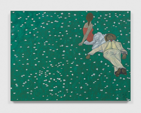 Honor Titus Grounds of The Brand Library2020 Oil on canvas 36 x 48 in. (91.5 x 122 cm)