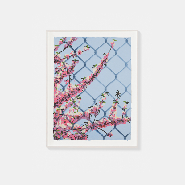 Paul Anthony Smith Untitled2025 Hand-applied and silkscreened linen pulp paint on cotton base sheet 40 x 30 in. (101.6 x 76.2 cm) Framed: 45 ⅛ x 35 ¼ in. (114.6 x 89.5 cm)