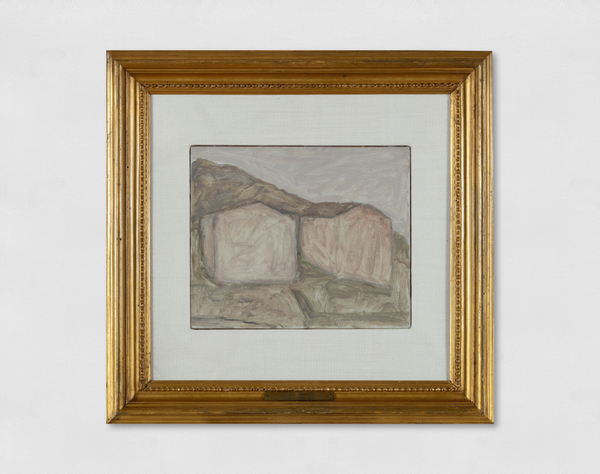 Painting representing the Landscape of Grizzana