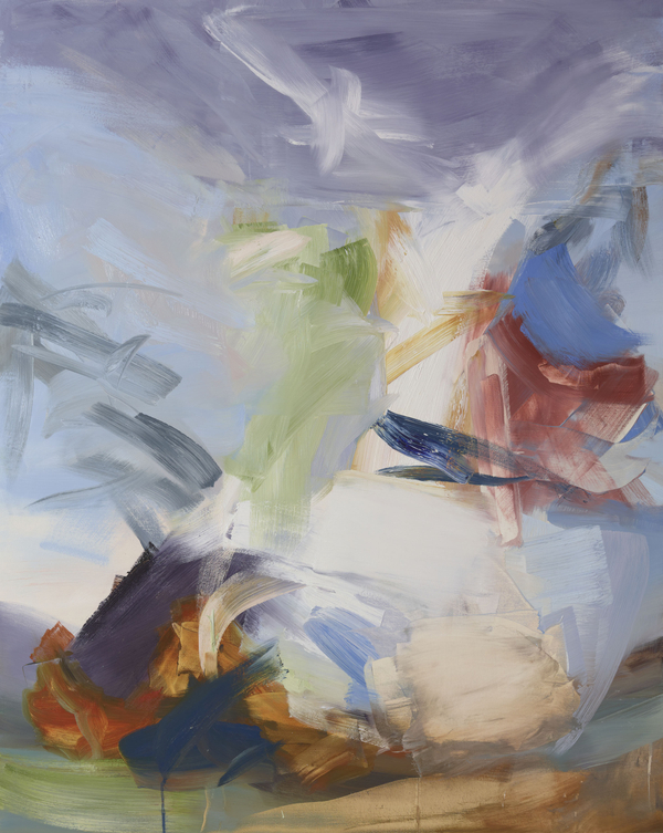 Abraham and Angels oil on canvas 152cm x 122cm (60" x 48")