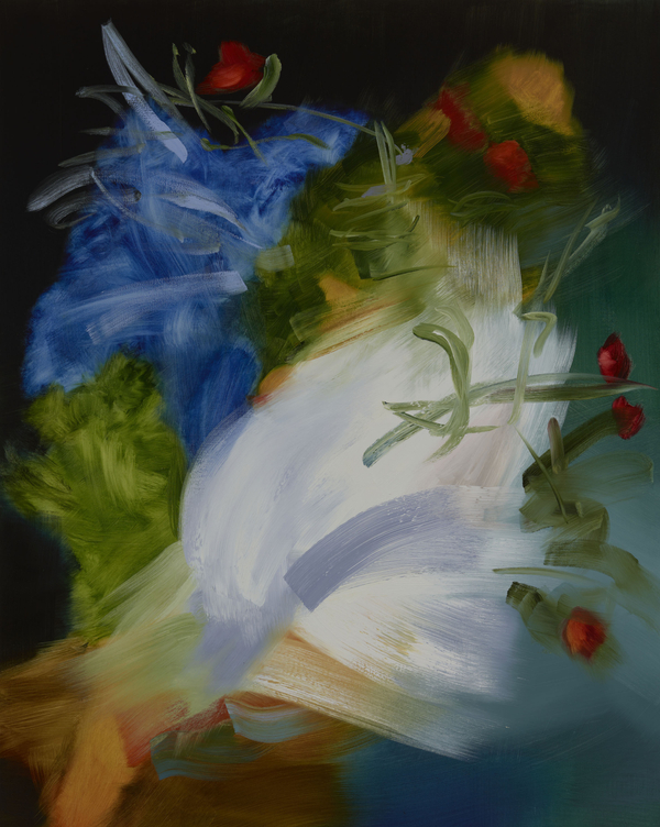 Flower of the Mountain oil on canvas 152cm x 122cm (60" x 48")