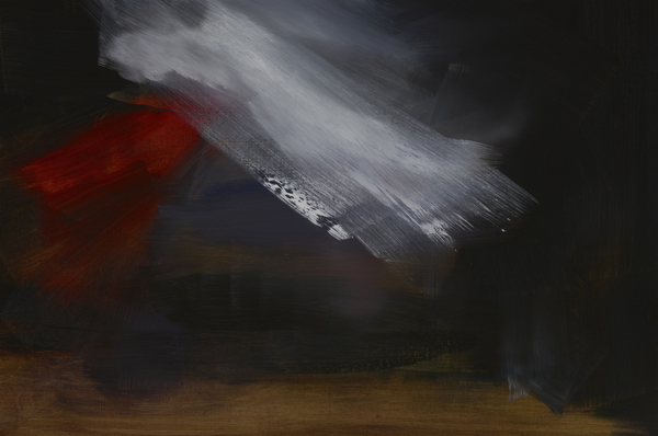 Medium Study for Yes oil on canvas 51cm x 76cm (20" x 30")