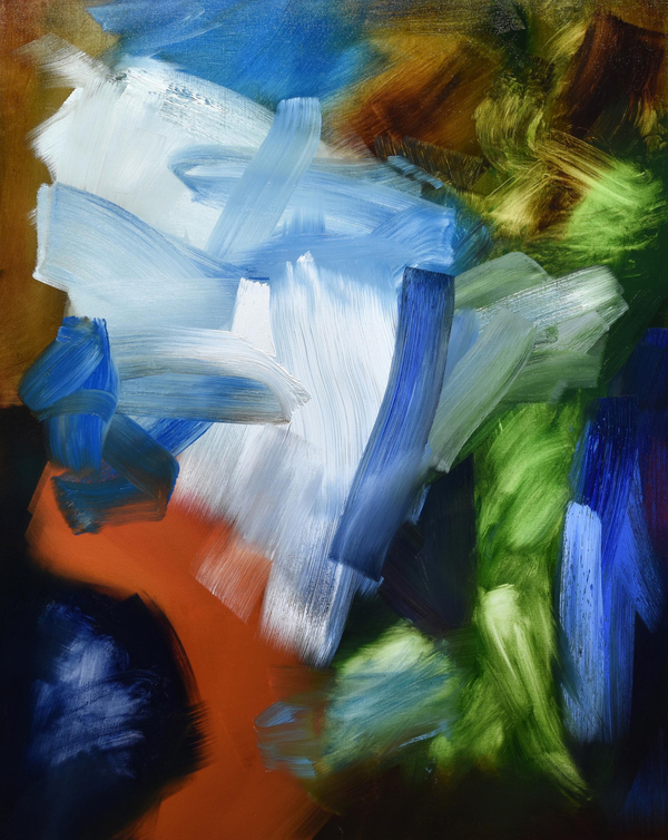 Virtue and Vice II oil on canvas 127cm x 102cm (59" x 40")