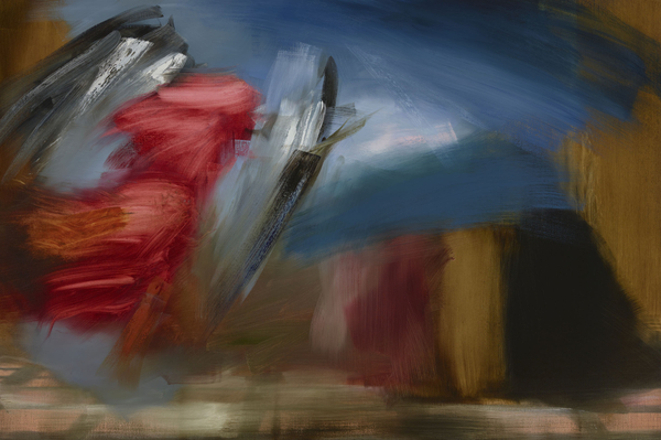 Yes oil on canvas 102cm x 152cm (40" x 60")