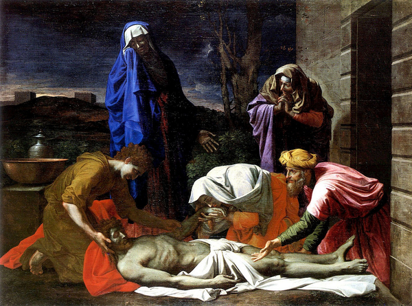Nicolas Poussin The Lamentation of the Dead Christ, 1657 Oil on canvas 94 &times; 130 cm The National Gallery of Ireland
