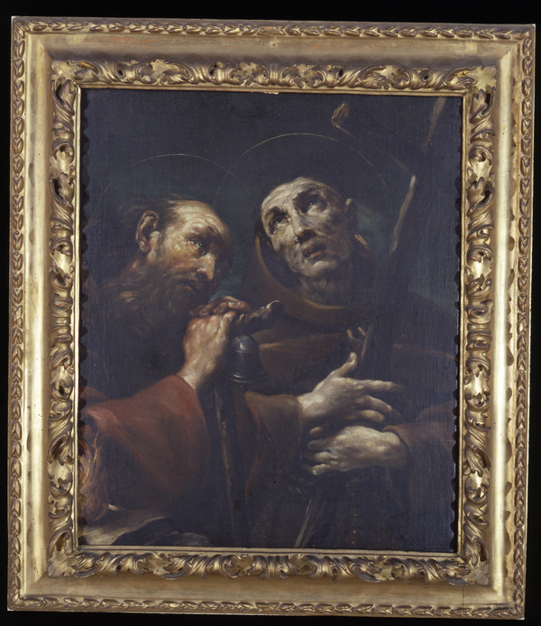 Giuseppe Maria Crespi, detto lo Spagnolo, Sant’Antonio abate e San Pietro d’Alcantara, 1730/1740 ca.