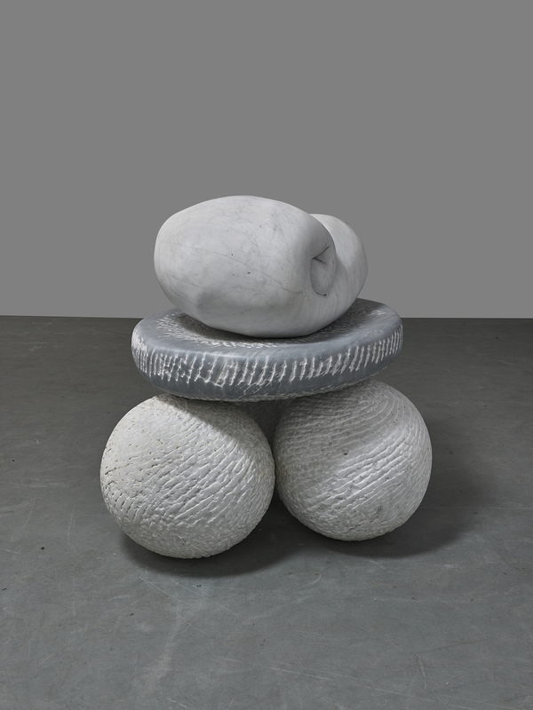 Untitled, 1981, marble, 39 3/8 x 29 1/2 x 29 1/2 in / 100 x 75 x 75 cm