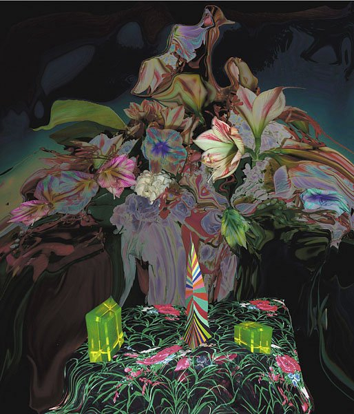 Lucas Samaras, Evening Bouquet 4, 2003