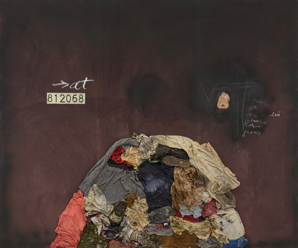 Antoni Tàpies, Amuntegament / Piling, 2000