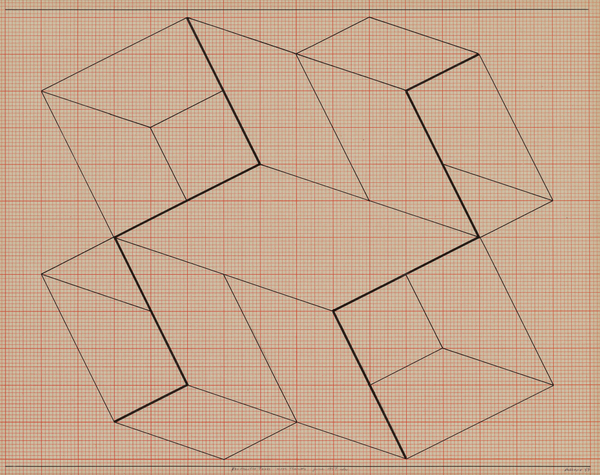 Josef Albers, Structural Constellation (JAAF 1954.3.1), 1954
