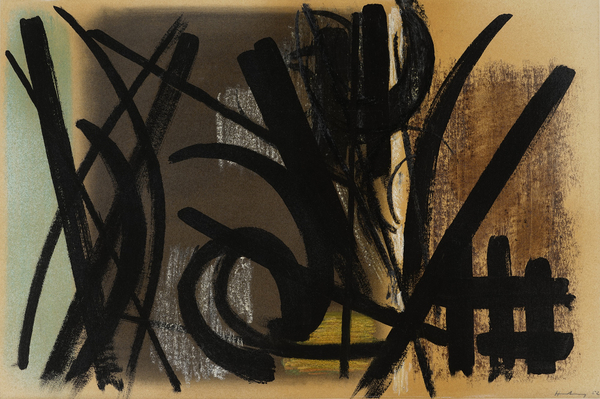 Hans Hartung, Composition, 1952