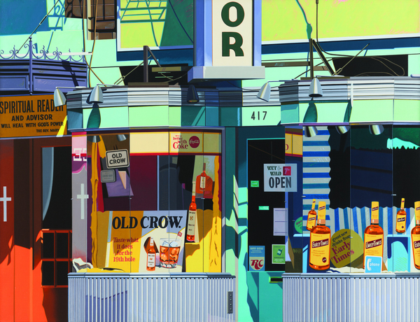 Robert Cottingham, Old Crow, 1983