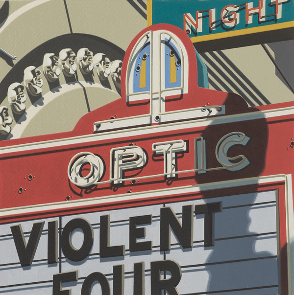 Robert Cottingham, Optic, 1972