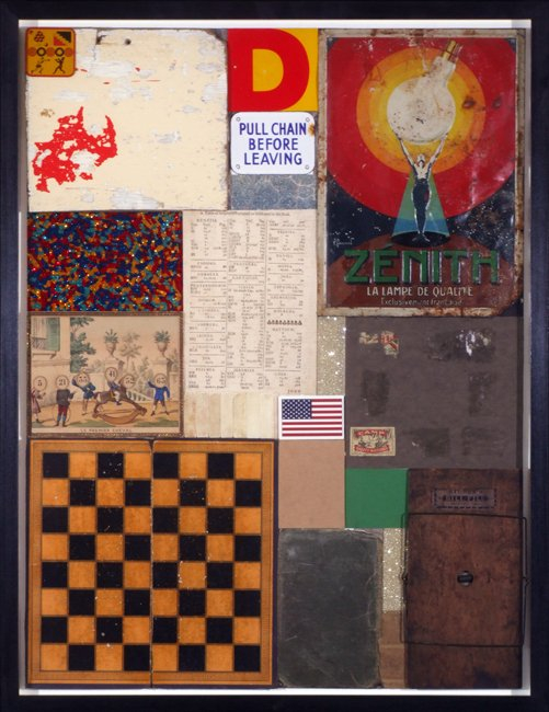 Peter Blake, Children's Games: Drafts (in homage to Robert Rauschenberg), 2010
