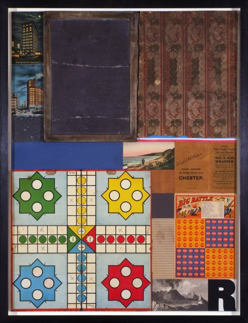 Peter Blake, Children's Games: Ludo (in homage to Robert Rauschenberg), 2010