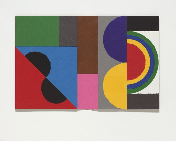 Peter Blake, After Sonia Delaunay - 'Book Cover' 4 (in homage to Sonia Delaunay), 2010