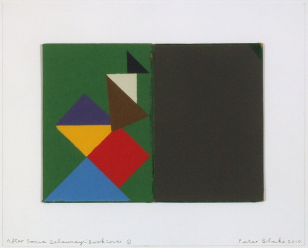 Peter Blake, After Sonia Delaunay - 'Book Cover' 1 (in homage to Sonia Delaunay), 2010