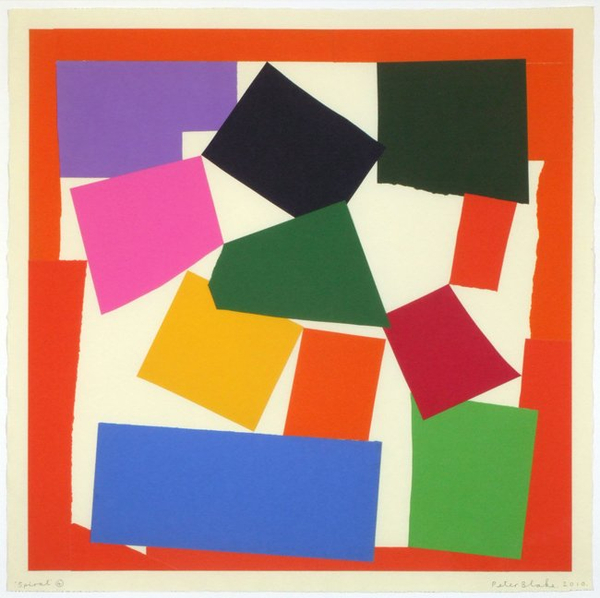 Peter Blake, Spiral 4 (in homage to Henri Matisse), 2010