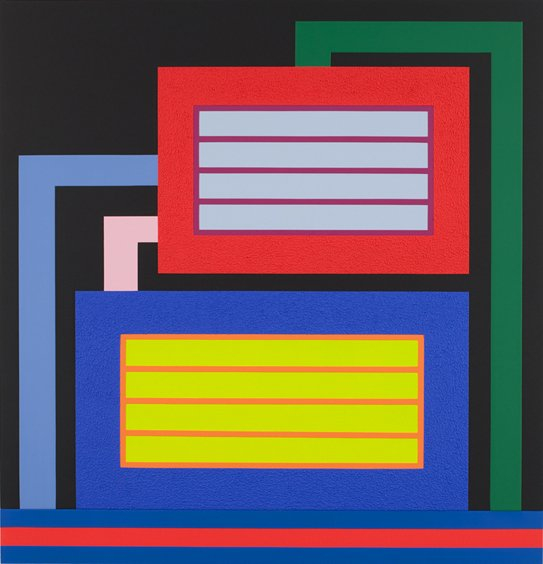 Peter Halley, Closet Space, 2008