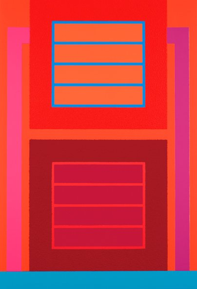 Peter Halley, The Unseen, 2009