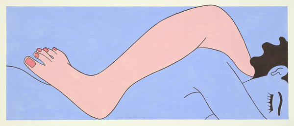 John Wesley, Untitled (Pink Leg), 2004
