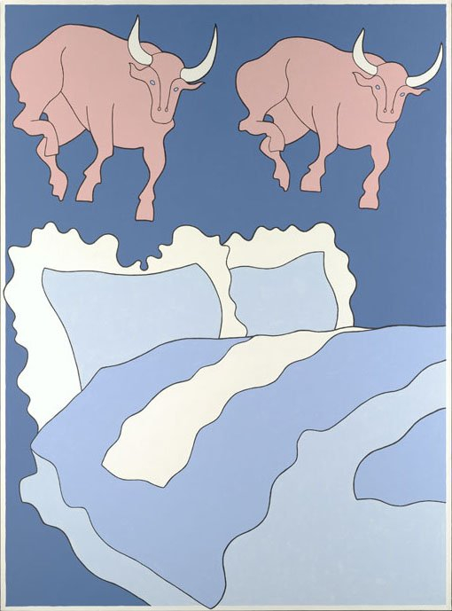 John Wesley, Bulls and Bed, 1986