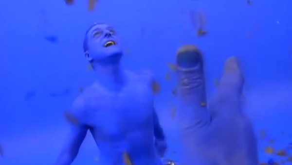 <p>Erasure</p><p>'Blue Savannah'</p><p>Directed by Kevin Godley</p>  <p>Edit by Jerry Chater</p>