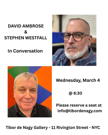 David Ambrose and Stephen Westfall - In Conversation