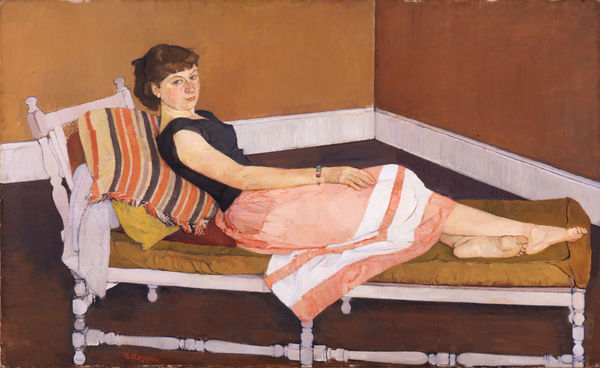 <p>Claude Rogers (1907-1979), <em>Miss Lynn</em> 1951. Image <span>© </span>Crispin Rogers.</p>