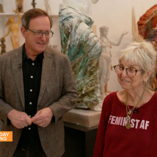 Audrey Flack on CBS Saturday Morning