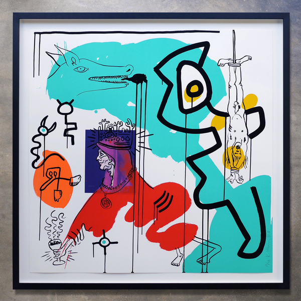 Keith Haring, Apocalypse No. 9, 1988