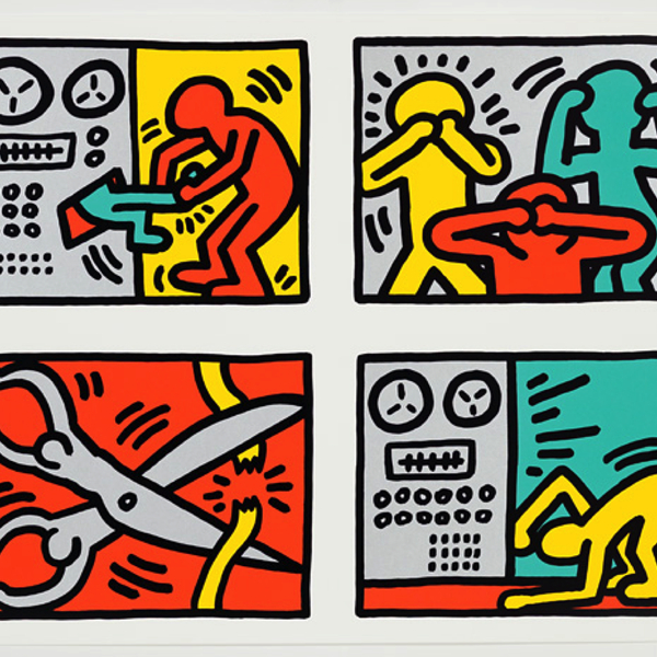 Keith Haring, POP SHOP QUAD III *SOLD*, 1989