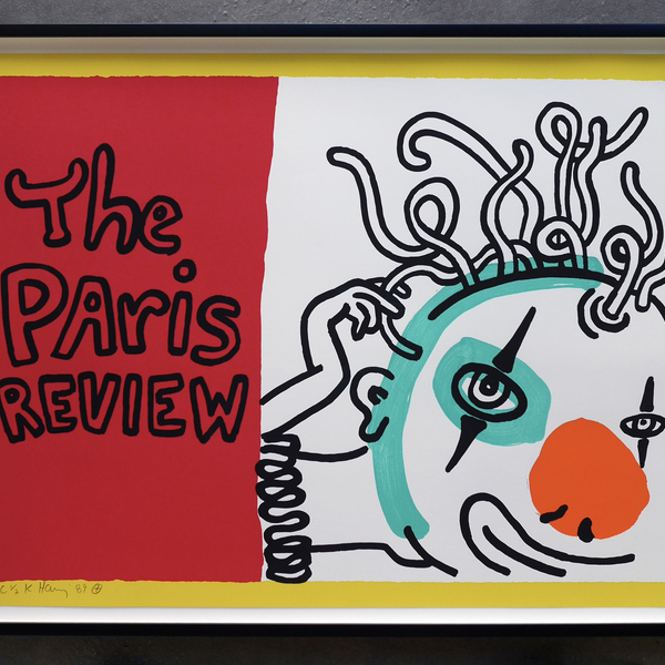 Keith Haring, The Paris Review *SOLD*, 1989