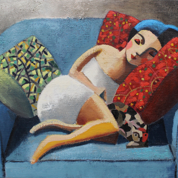 Didier Lourenço, In The Blue, 2019