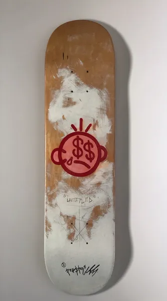 Untitled - skate deck, 2018