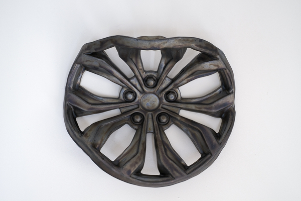 Monika Grabuschnigg Crash (Simulation #11), 2019 Glazed ceramic 35.5 x 44 x 16 cm 14 x 17 3/8 x 6 1/4 in