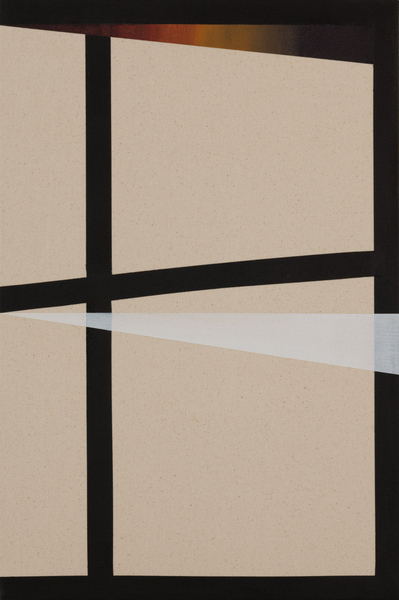 Sarah Almehairi Off Centered Wish, 2024 Acrylic on canvas 45 x 30 cm 17 3/4 x 11 3/4 in