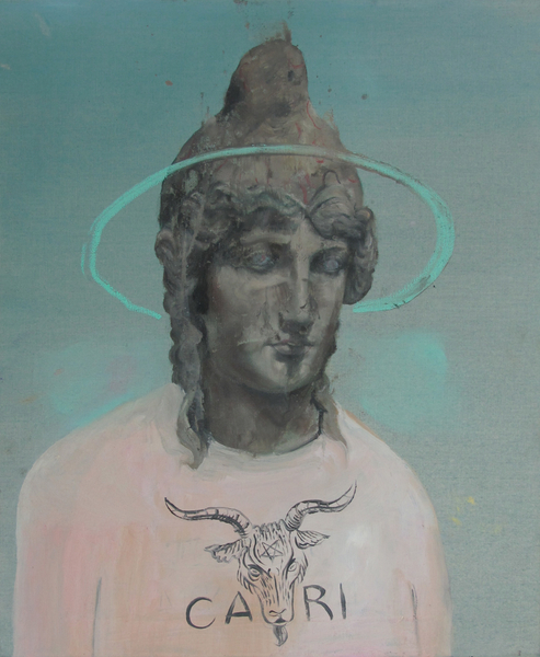 Philip Mueller Tiberio staff Chef Breakfast, 2017 Oil on canvas 60 x 50 cm 23 5/8 x 19 3/4 in