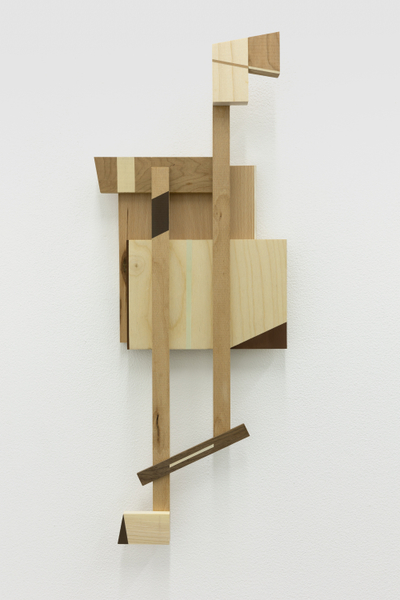 Sarah Almehairi Rebuild #10, 2021 Acrylic on wood 73.4 x 28 x 7 cm 28 7/8 x 11 1/8 x 2 3/4 in