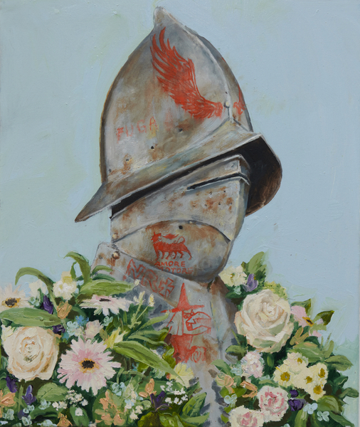 Philip Mueller NRT Driver Leon, 2023 Oil on canvas 60 x 50 cm 23 1/2 x 19 3/4 in