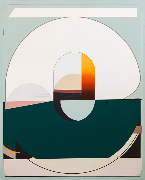 Bernhard Buhmann 31 study, 2023 Oil and acrylic on canvas 200 x 160 cm 78 3/4 x 63 in